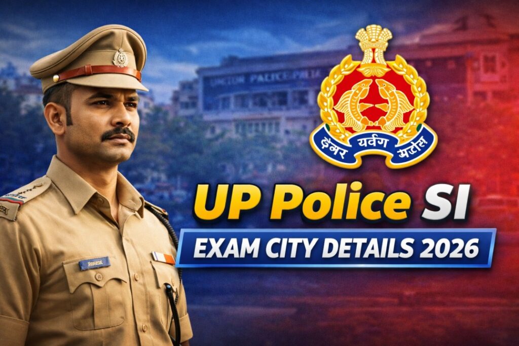 UP Police SI Exam City Details 2026 – Check Exam City, Date & Admit Card @ UPPRPB