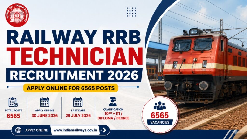 Railway RRB Technician Recruitment 2026